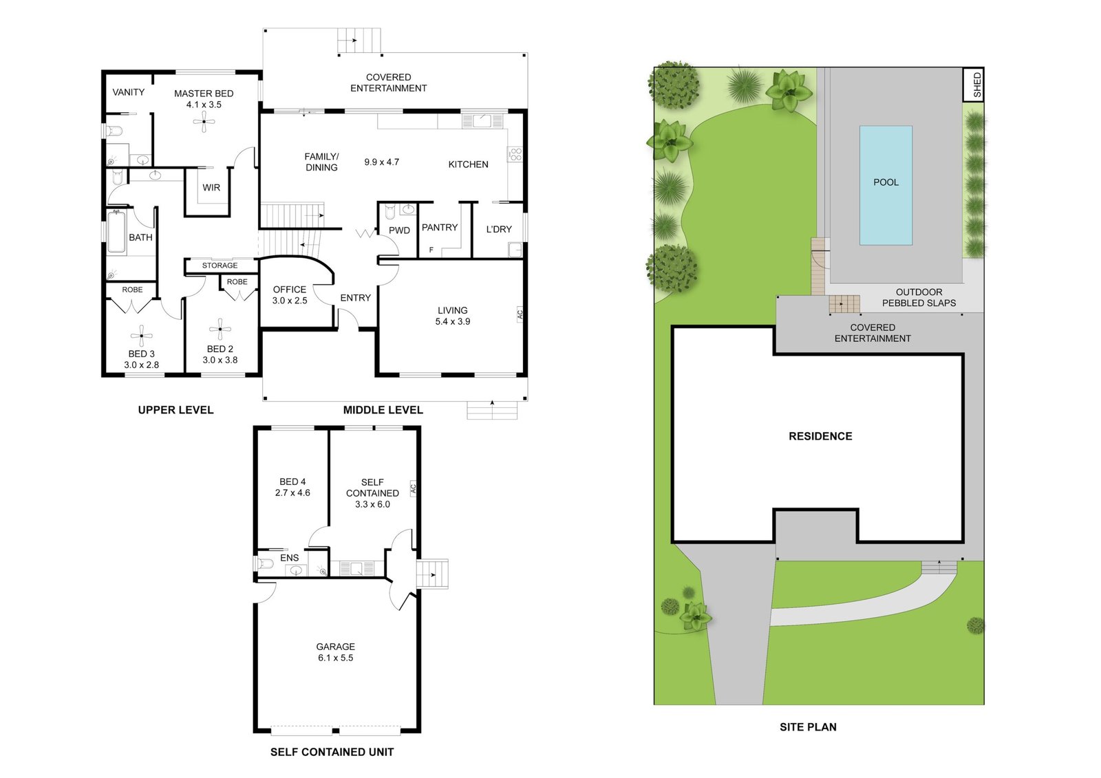 floor site plan
